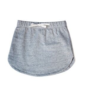 Gray Label Designer Fleece Gray Saddle Skirt Size 1-2 years